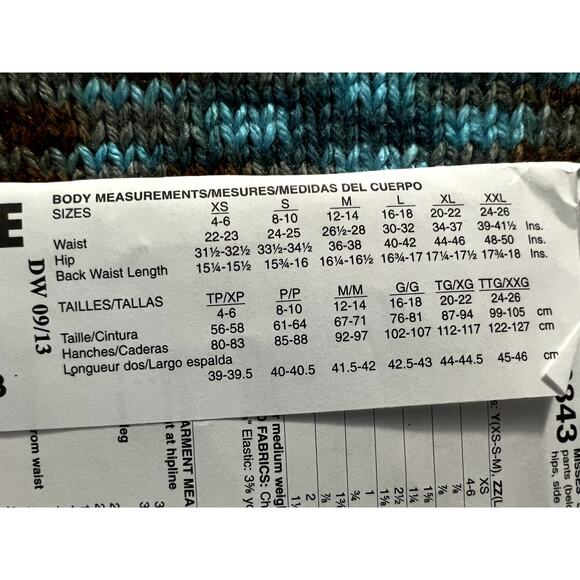 McCalls 6843 Sewing pattern pants shorts size L XL XXL - Picture 6 of 6